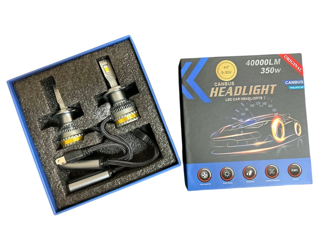 LED auto��rovka CANBUS - H7 (40000LM) 350W